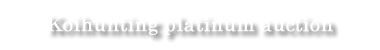 platinum auction